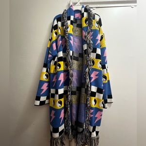 Lala poncho style sweater